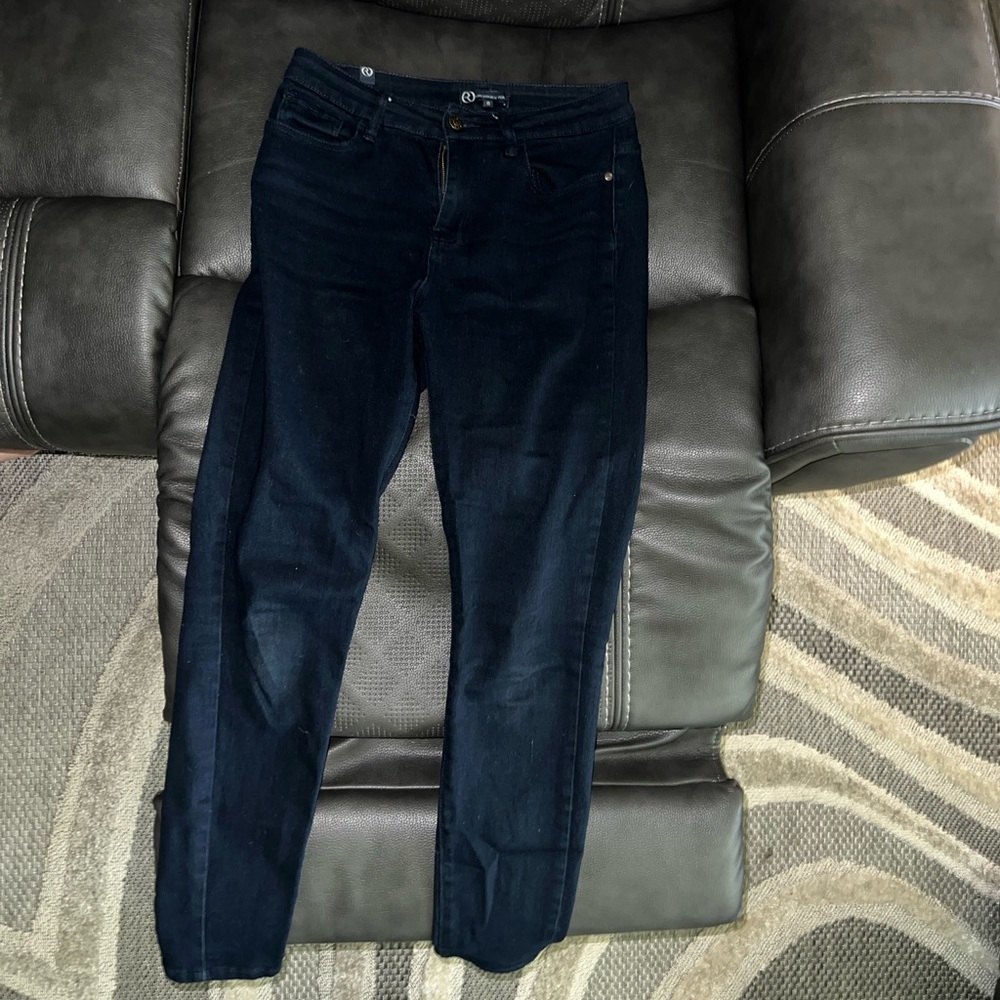 For The Republic Blue Skinny Jeans